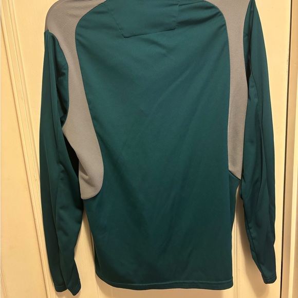 Philadelphia Eagles 3/4 Zippers Top Ladies Sz L - Picture 3 of 3